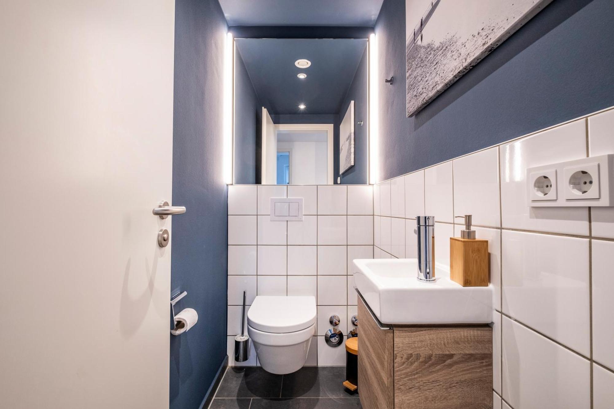 5 Sterne Penthouse Strandsuite 比苏姆 外观 照片