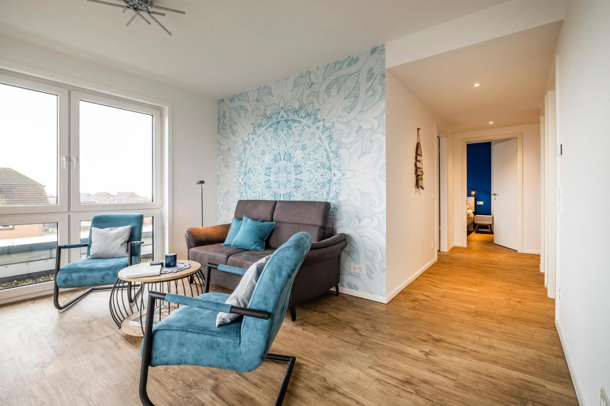 5 Sterne Penthouse Strandsuite 比苏姆 外观 照片